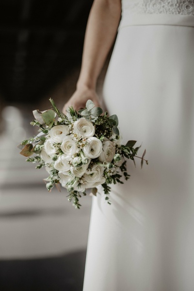 Bouquet de mariée renoncule
