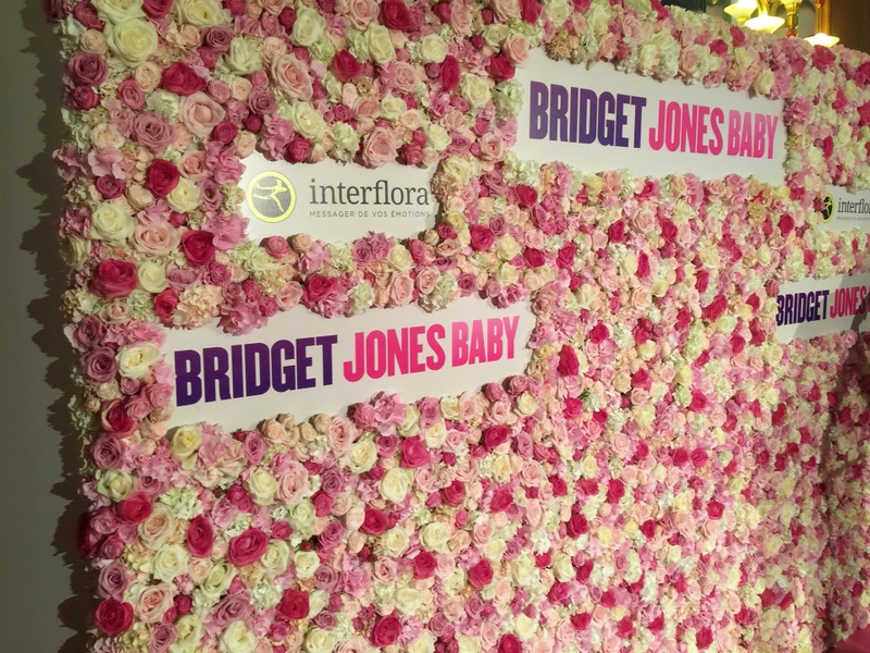 Mur de fleurs